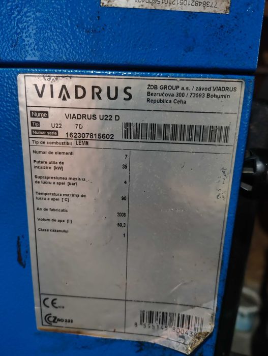 Centrala termica cu combustibil solid(cocs și lemne)