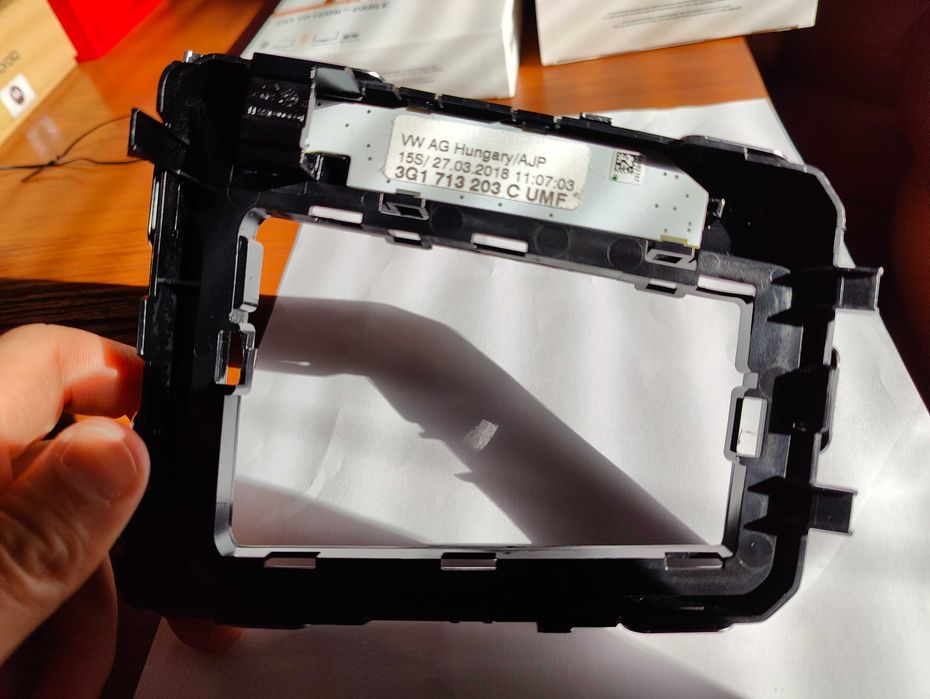 Контролен панел климатик и панел скоростен лост VW Passat B8 Пасат Б8