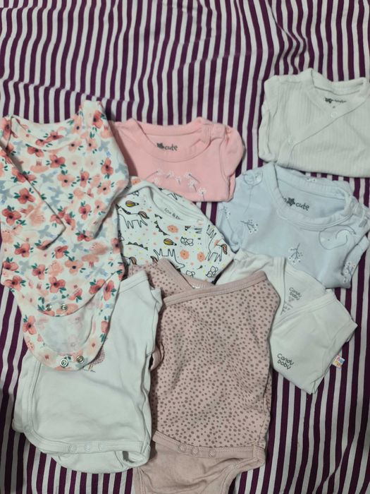 Голям лот бебешки дрхи за момиче 0-3