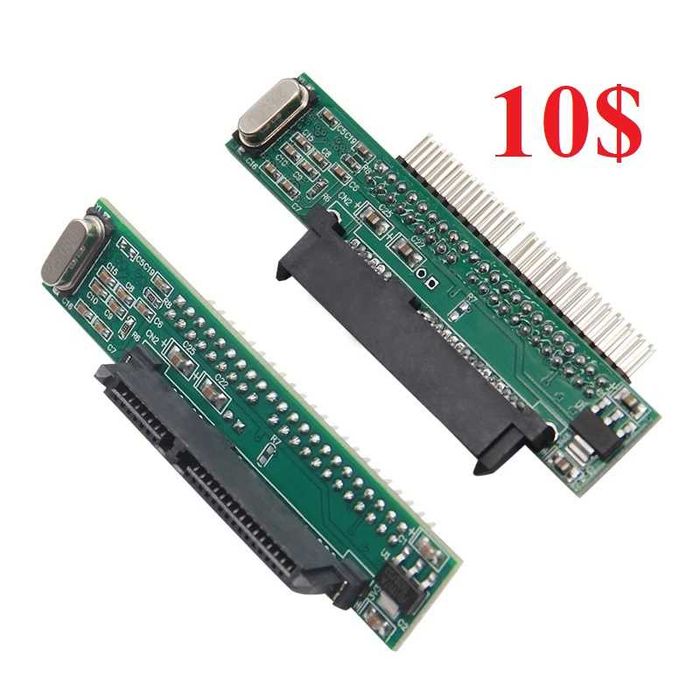 адаптер HDD IDE/PATA 2,5"/3,5" на SATA/miniSATA. 40/44 pin