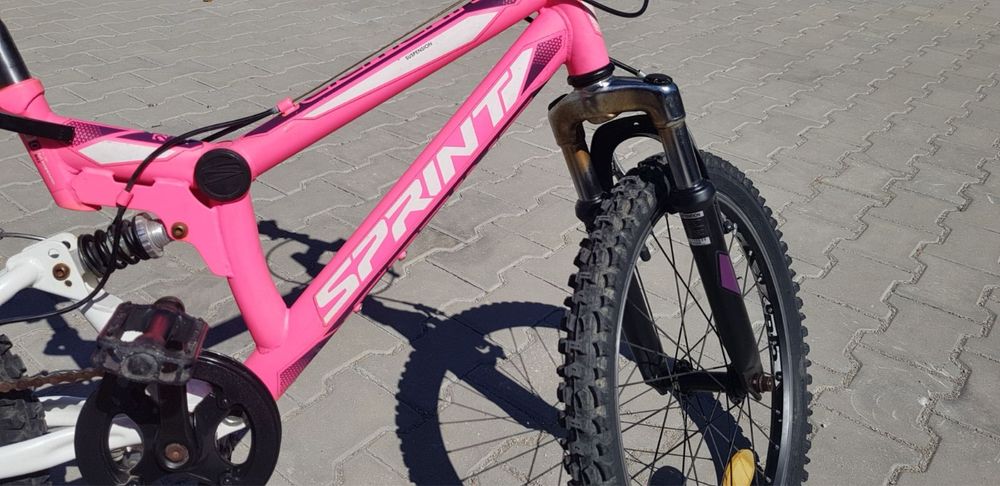 Детско колело/електриково розово