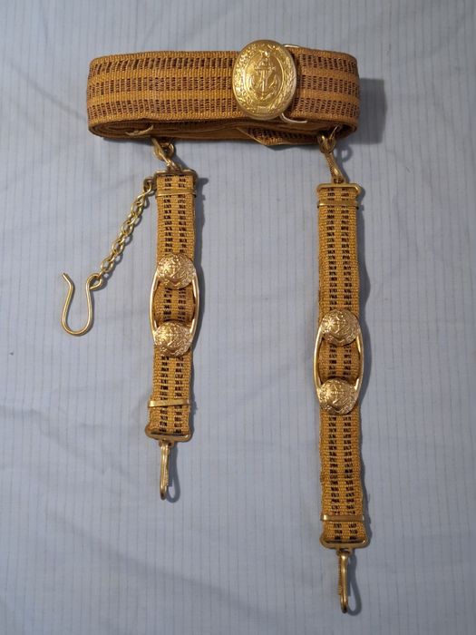 Капитанский парадный ремень.