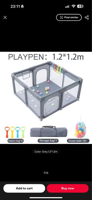 Tarc de joaca pentru copii