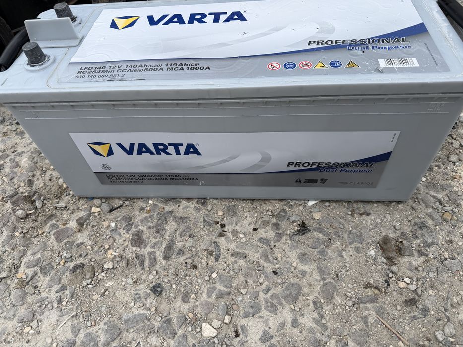 Baterie varta dual prupose pt jahturi vapoare si autorulote camper