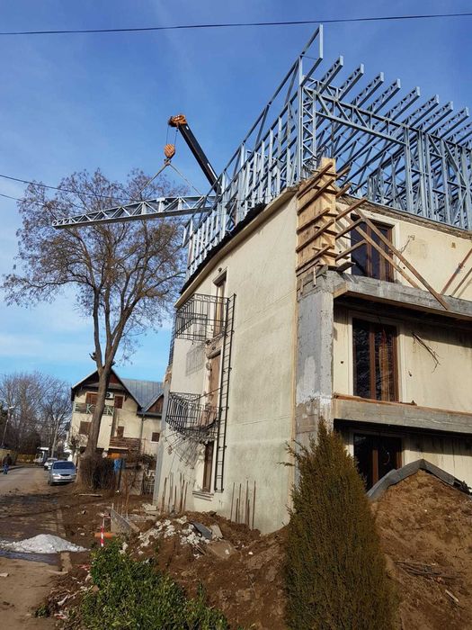 Надстрояване на къщи и всякакви сгради с метални конструкции - КРЕДИТ