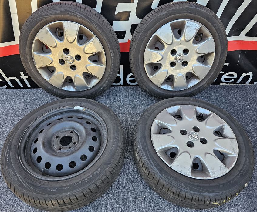 Jante 15''4x100 NissanMicra/Note,RenaultClio,Dacia+Cauciucuri175-60-15