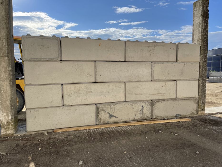 blocuri de beton, cuburi din beton, sprijinire maluri, podete,