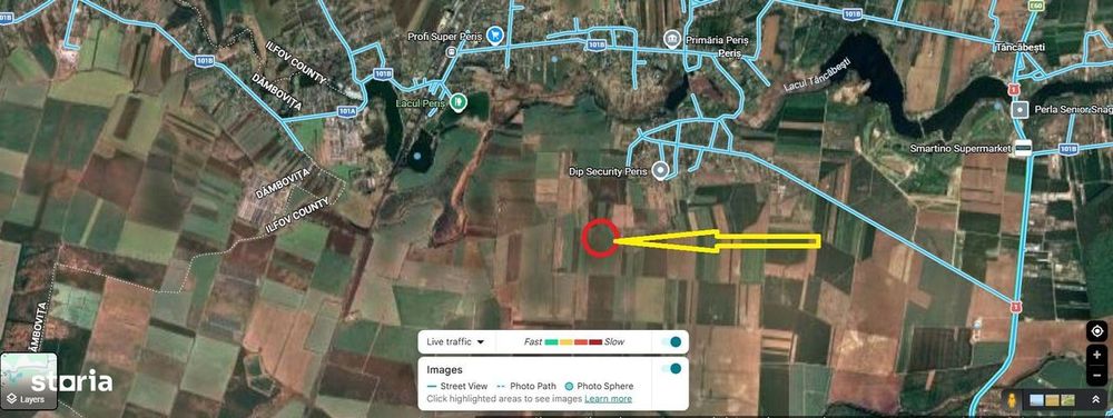 Teren intravilan de vanzare | Peris | 10.000 mp | Investitie sigura