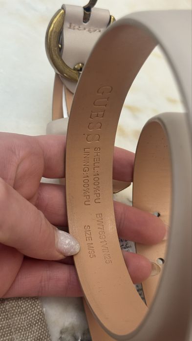Кожен колан Guess