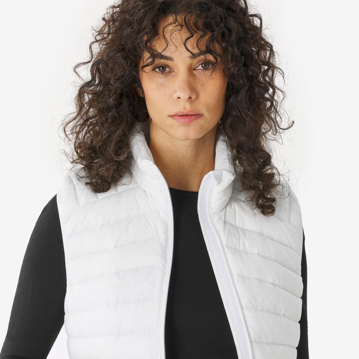 Vestă cu umplutură din puf Mt100 Trekking - produs resigilat Decathlon