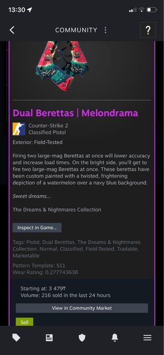 Steam account, cs2, 70k+ есть скины
