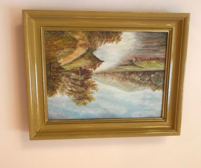 Продавам картина - масло на платно от 1966год