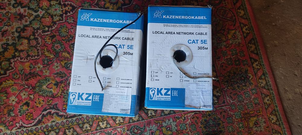 Кабель UTP 5e усилиный