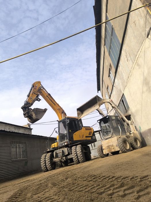 Экскаватор Услуги Эксковатора Алматы