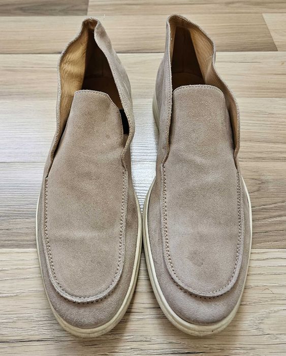 Мъжки мокасини Eleventy Beige Suede Slip-On1 - 42/43