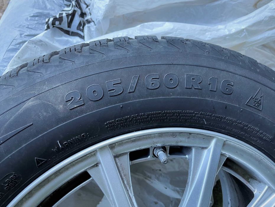 set jante iarna Mercedes Benz C w205 205/60 R16 - MICHELIN