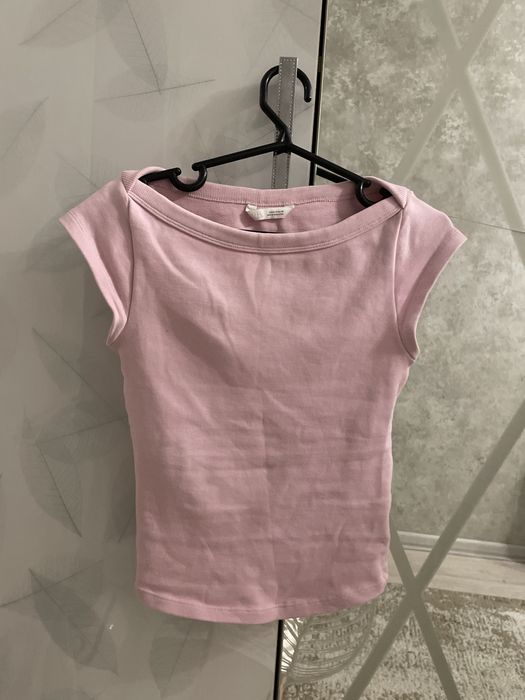 Топ зара розовый