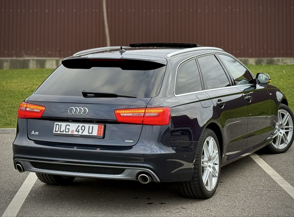 Audi A6 2012 3.0 TDI QUATTRO, 3xS-line , panoramic,distronic! Top!