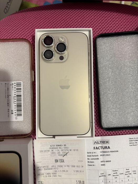 Iphone 14 Pro Gold