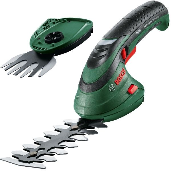 Bosch Isio Foarfeca tuns gard viu , gazon, iarba, tuia, leylandi,
