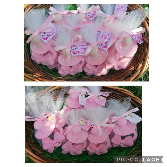 Подаръци за гости на погача,рожден ден, кръщене