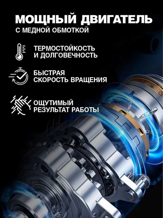 Виброшлифмашина эксцентриковая Biyoti BYT-OS125 (280 Вт, 125 мм)