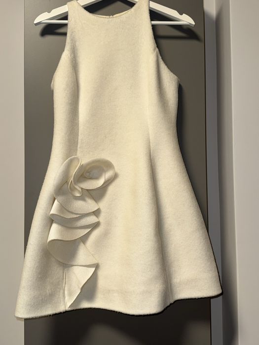 Рокля Avin White Rose