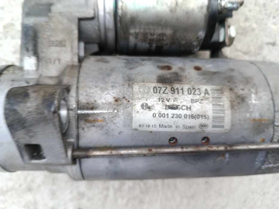 Стартер VW Touareg 5.0 V10 TDI - Туарег - 07Z911023A