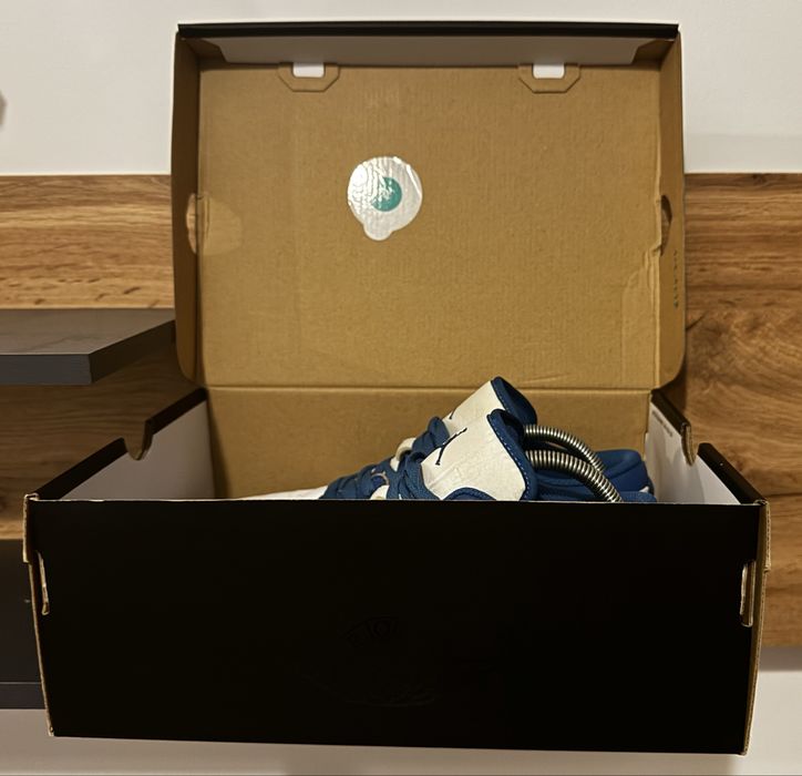 Jordan 1 low industrial blue 42.5 marime