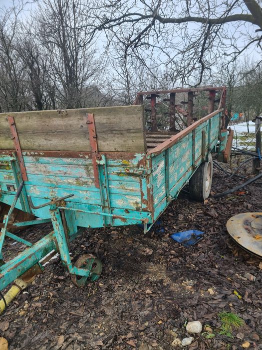 Mig,remorca de imprastiat gunoi de 4 tone