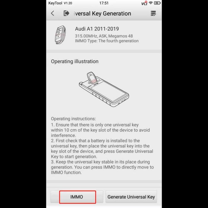 Програматор за ключове Autel MAXiIM KM100 с безплатни ъпдейти