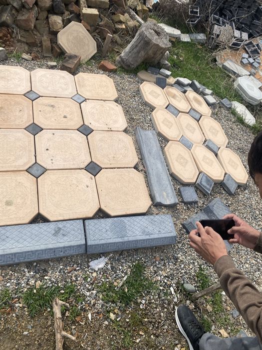 Брусчатка бардюры лоток