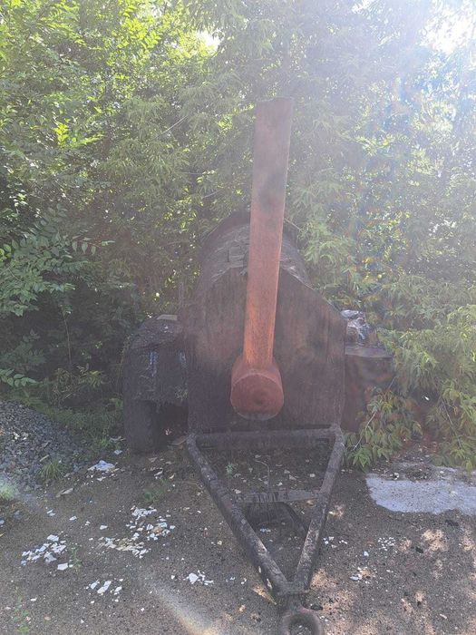 Битумоварка на колесах