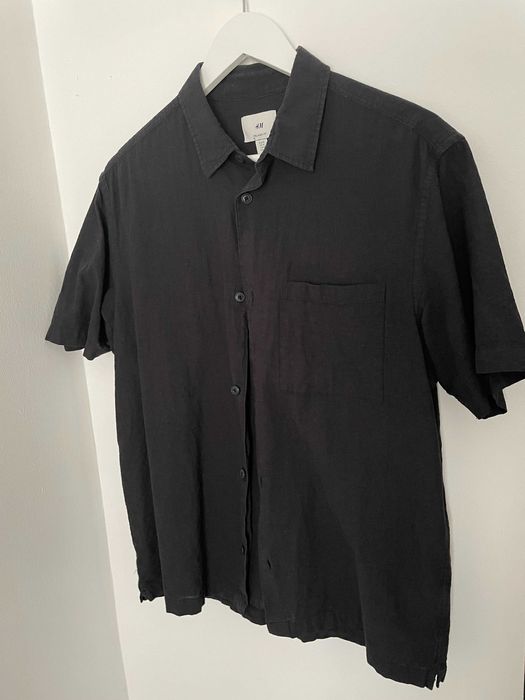 Риза с къс ръкав H&M