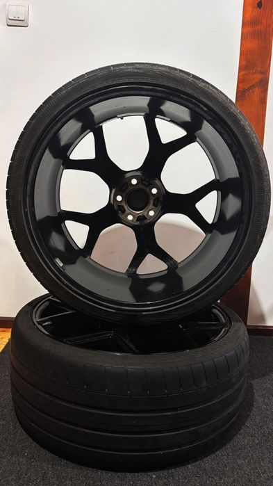 Vând set complet cauciucuri și jante originale Audi RS6 Performance