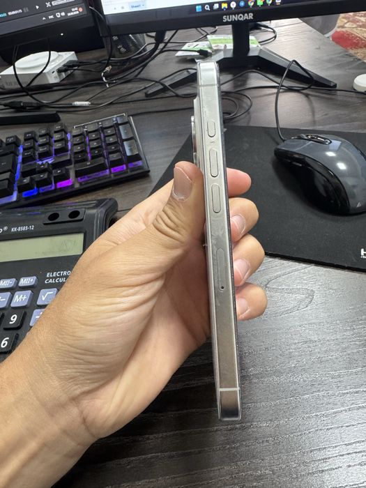 Iphone 16 pro 256 gb 2 симки, одна физ и 1 есим. Ничего не менялось!
