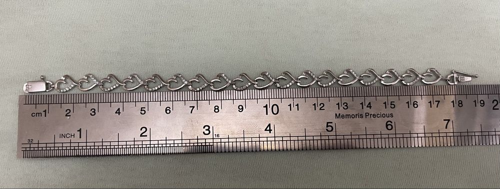 Браслет серебряный