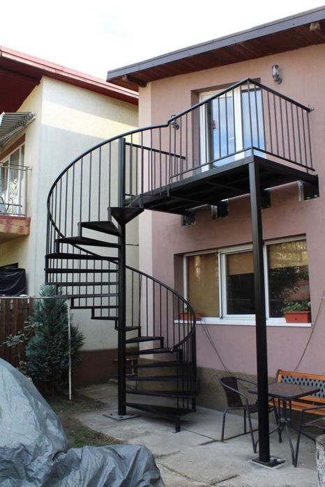 SCĂRI METALICE Interioare, Exterioare, Balustrade INOX , în toată Țara