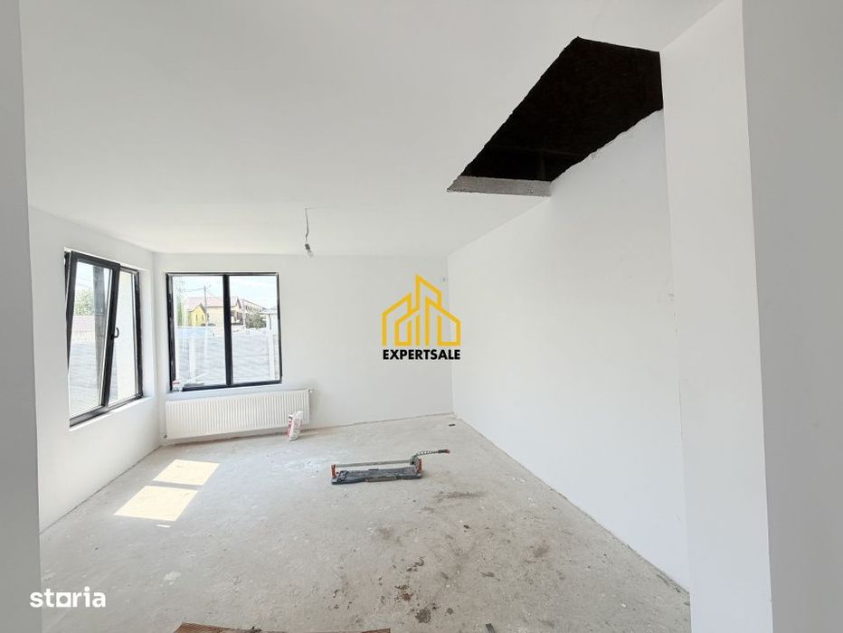 ⸻   Casa 3 camere + mansarda, teren 378 mp – Bragadiru, zona Crisu