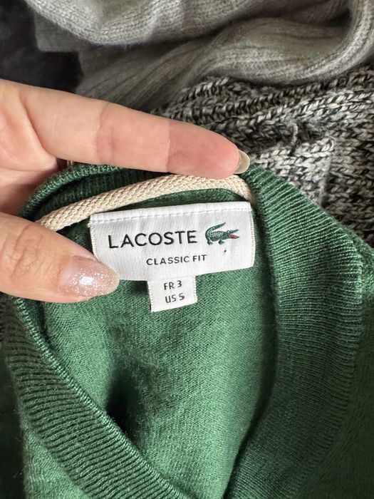 Pulover  Lacoste din lana