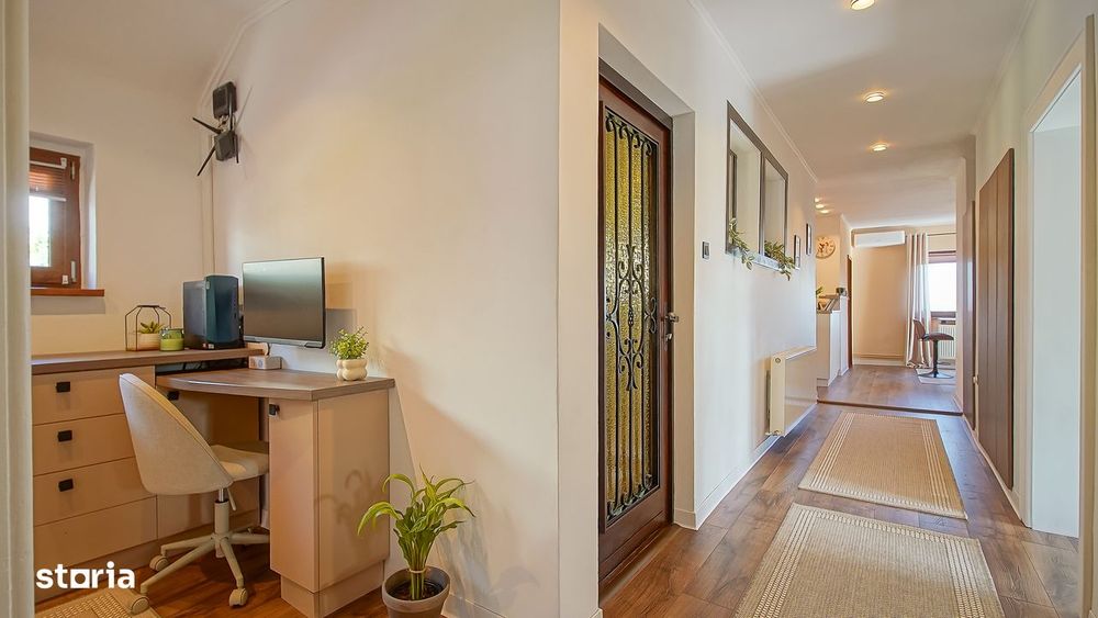 Apartament cu curte | 130 + teren 300 mp | Vedere panoramică Tâmpa