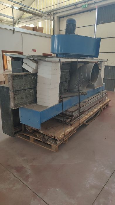 Cabina de vopsit tâmplărie 3m perdea de apa