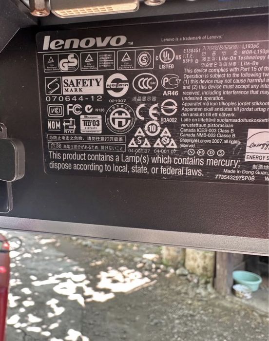 Vand momitor calculator lenovo dell