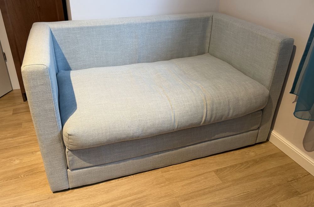 Canapea extensibila 2 locuri, albastra