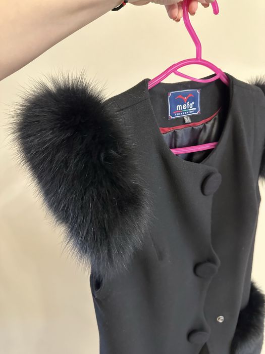 Vesta cu blana naturala