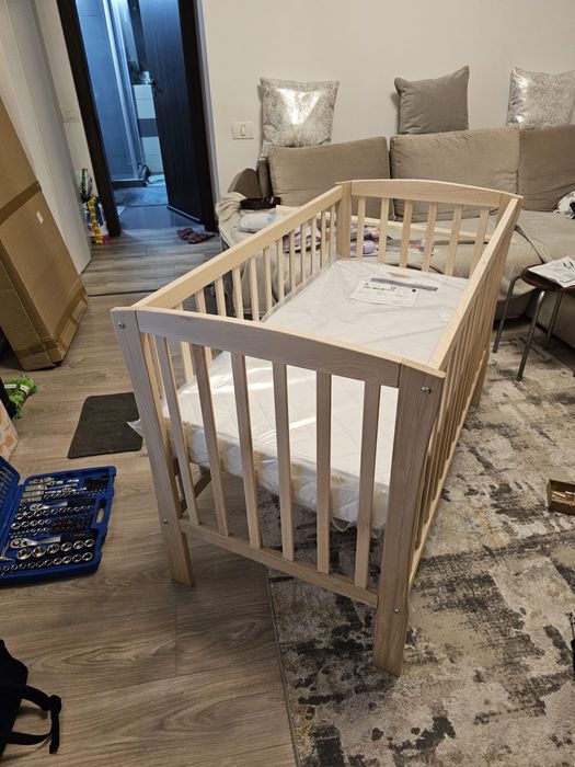 Patut cu saltea de cocos