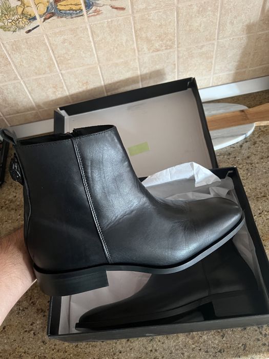 KURT GEIGER  ghete piele neagra marimea 44