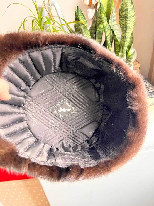 шапка норковая мужская