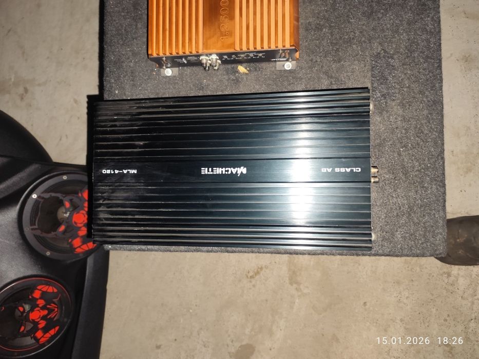 Продам сабвуфер и динамики