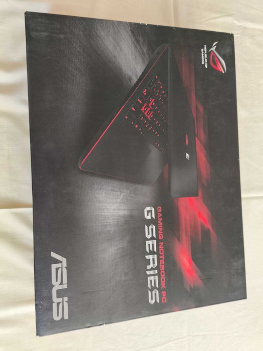 ASUS ROG G551JW Комплект – i7 / 8GB / SSD+HDD / GTX 960M + ПОДАРЪК Охлаждаща Подложка, Мишка и Оригинална Кутия